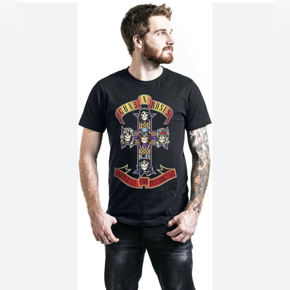 Guns N' Roses Appetite For Destruction Tee. Size: Medium.